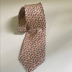 Kist Design Holland Abstract Floral Tulip Silk Tie